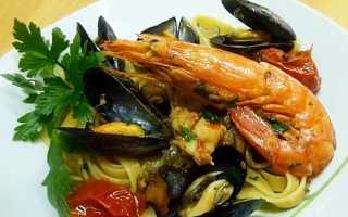 Паста с морепродуктами: 10 вкусных рецептов (пошагово)