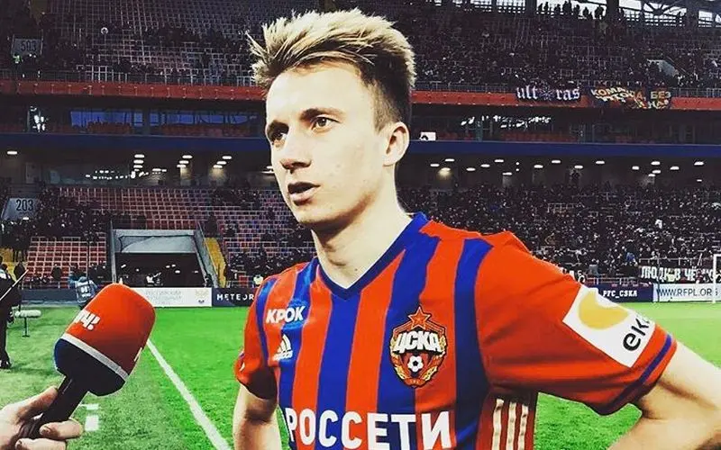 Александр Головин в клубе ЦСКА