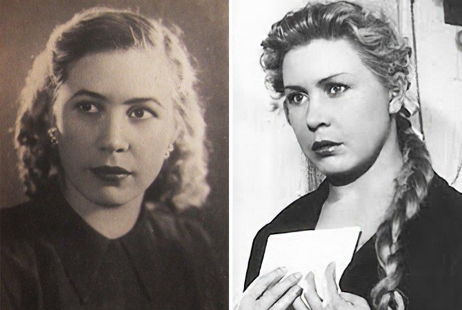 Инна Макарова в юности
