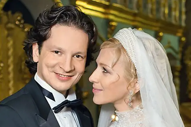 Ирина Гринева с мужем Максимом Шабалиным