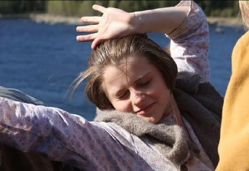 Ксения Суркова (кадр из фильма «Одна война»)