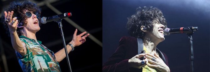 LP певица на сцене