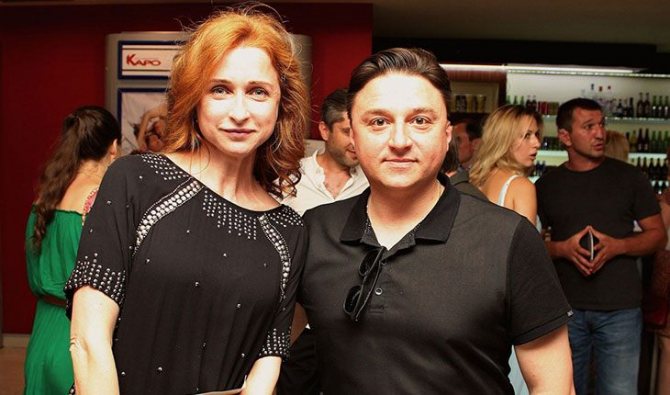 Максим Лагашкин и его жена Екатерина Стулова