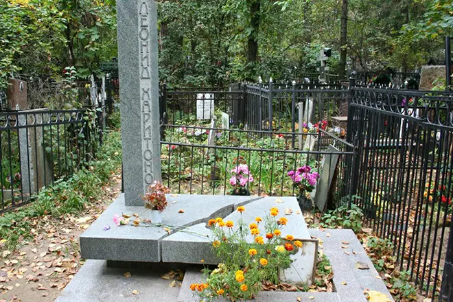 Могила Леонида Харитонова