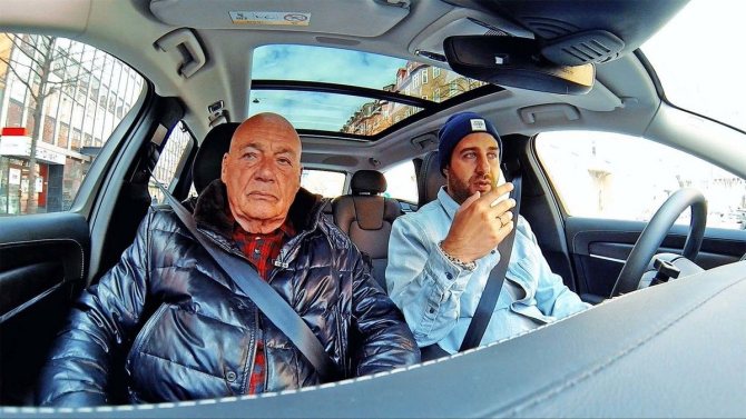 На фото: Владимир Познер с Иваном Ургантом