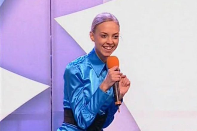 Надежда Сысоева на сцене КВН