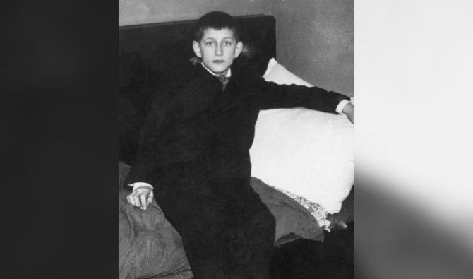 Олег Митяев в детстве