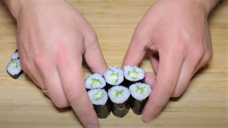роллы с огурцом