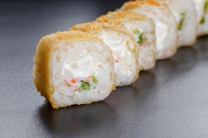 Спринг роллы с курицей и креветками фото