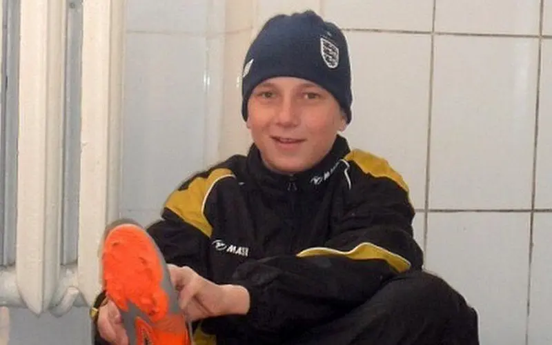 Юный футболист Александр Головин